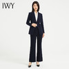 IWY/高端藏青色阔腿裤西装套装女秋冬款干练总裁面试正装售楼部工作服C13505+P33505 商品缩略图2