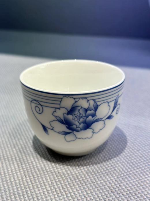 景德镇陶瓷 国瓷红叶 50头兰色梦幻 商品图3