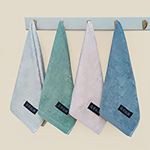 自营（宜朵家纺）-艾草抗菌毛巾纯棉情侣毛巾华夫格轻薄款洗脸巾擦手吸水速干成人 商品图1