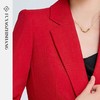 扶摇 红色西装套装女高端职业装年会主持人西服外套工作服冬 商品缩略图2