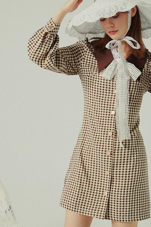 komello 学生领英伦风娃娃连衣裙 14585 商品图5