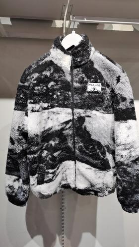 LeeXLINE羊羔毛外套男LMT004017200036K11000