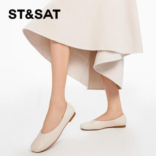 星期六时尚简约百搭通勤平底鞋SS4111115A 商品图8