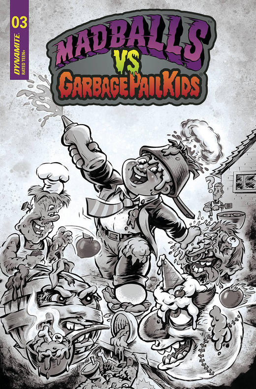 疯球 VS垃圾桶小子 Madballs Vs Garbage Pail Kids（2022） 商品图11