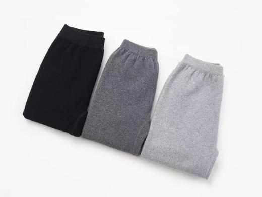 羊绒系列-【男款羊绒保暖裤】100%阿尔巴斯山羊绒5个颜色可选 常规款和加厚款 无缝保暖裤 商品图1