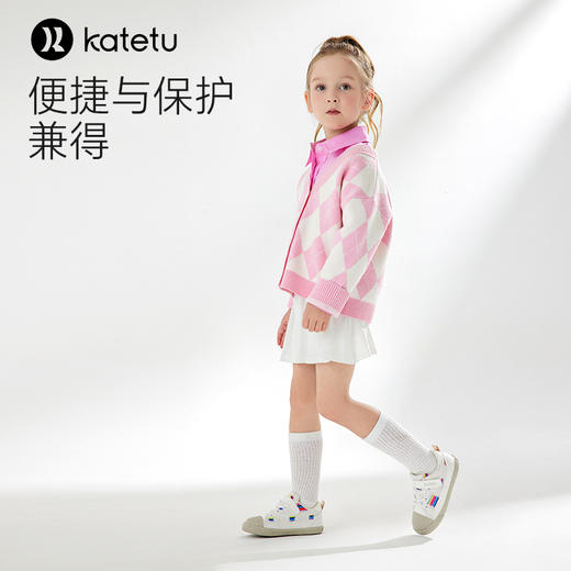 卡特兔儿童帆布鞋女童低帮2024春季新款幼儿园室内鞋男童宝宝鞋 商品图7