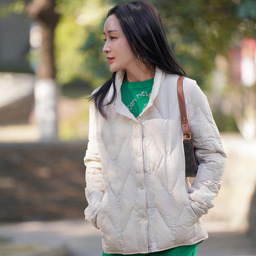 现货 臣禾 轻磅压胶羽绒服9234070452 商品图0