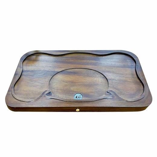 龙福-胡桃木天心阁茶盘（62*34*4.5cm) 商品图6