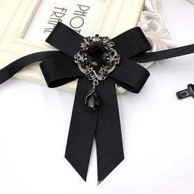 欧美黑宝石配饰领结现货 合肥厂家供货跨境电商手工领结TS80