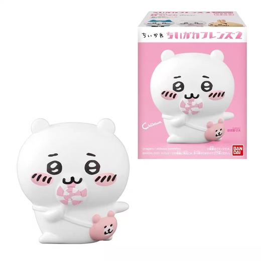 万代 Chiikawa 吉伊卡哇 朋友系列 公仔摆件 第二弹 全8种 明盒 商品图3