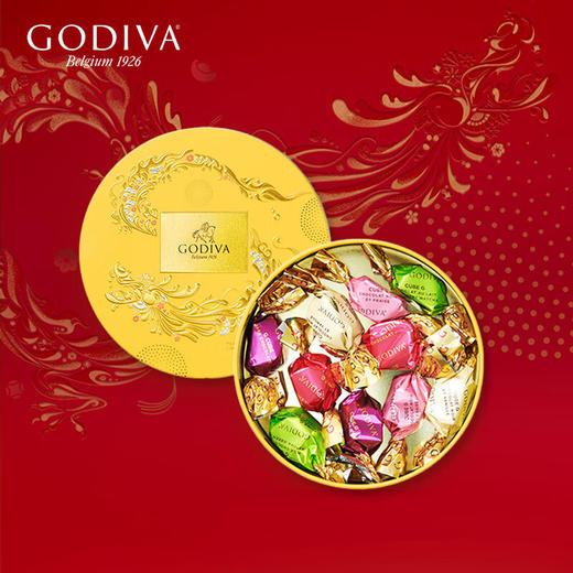 【龙年限定】歌帝梵巧运非梵立方巧克力礼盒10颗装75g/041893 浓醇夹心5种缤纷滋味 商品图0