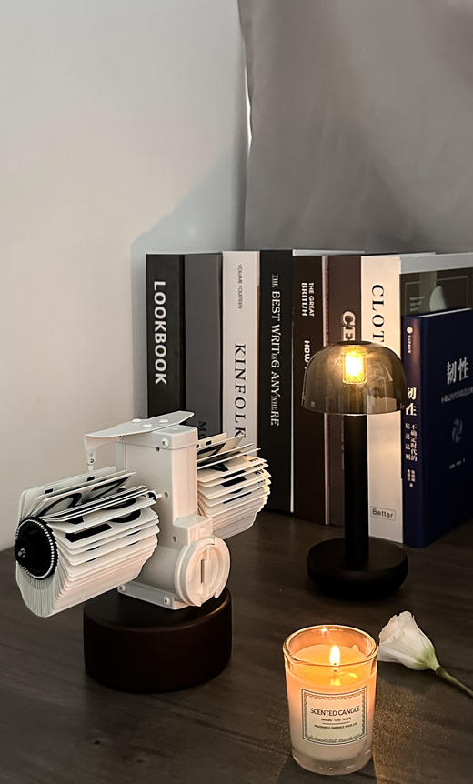 妙刻儿童自动翻页钟小天平机械翻页时钟大数字显示 商品图3