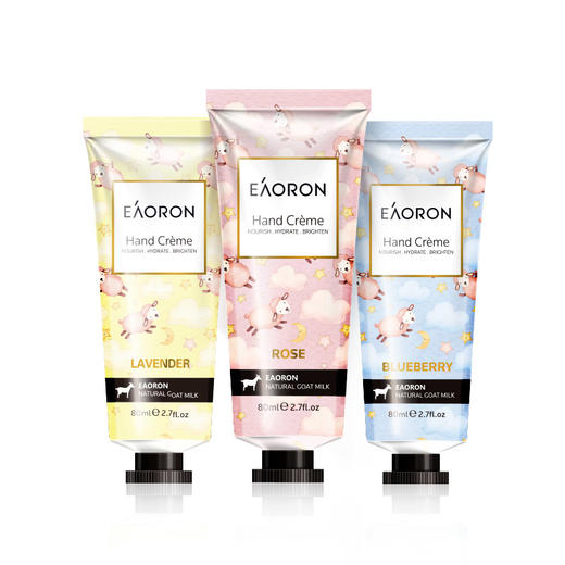 澳洲 Eaoron/澳容 山羊奶护手霜3件套80ml*3 保湿不油腻/滋润（效期：27年12月） 商品图6