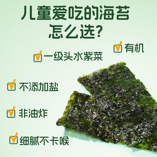 健康 有机 海苔四种口味任选 商品图1