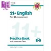 【中商原版】英国CGP 11+ GL English Practice Book & Assessment Tests - Ages 8-9 (with Online Edition) 商品缩略图0