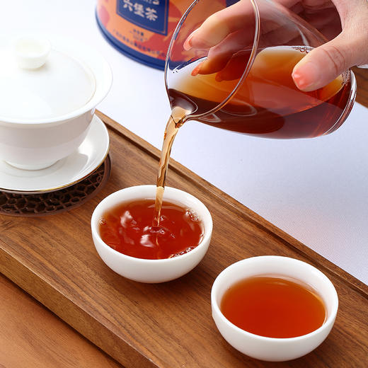 茂圣丨陈韵·2012年 广西六堡茶 一级  500g 大分量配手提礼盒 商品图4