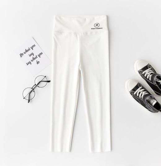 【高腰裸感儿童芭比裤 一条过冬】女童鲨鱼裤秋冬加绒外穿裤儿童打底裤芭比裤正版女孩大童打底裤子 商品图9