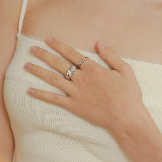 【品牌直发】INBC0304 浪漫交织-麻花套戒叠戴戒指套装｜INCH EDITION 暮光之城系列【限时价】 商品图8