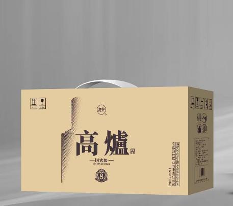 高炉国宾级8年固态法白酒42°//500ml*4瓶/箱（买一赠一）【BC】【QC】 商品图1