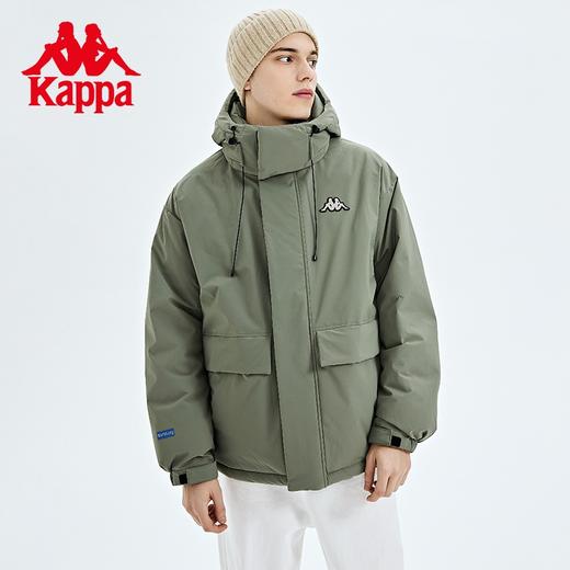 Kappa(卡帕)2022冬季新款男子工装羽绒服连帽防寒面包服K0C72YY46 商品图3