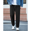 gxgjeans男装休闲裤冬季黑色明线直筒长裤子潮牌宽松 商品缩略图1