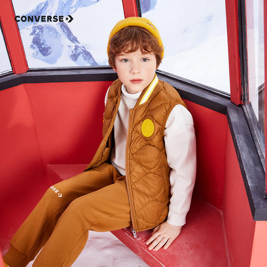CONVERSE 冬 大童 小童 马甲 CNVN-VE-D070 商品图6