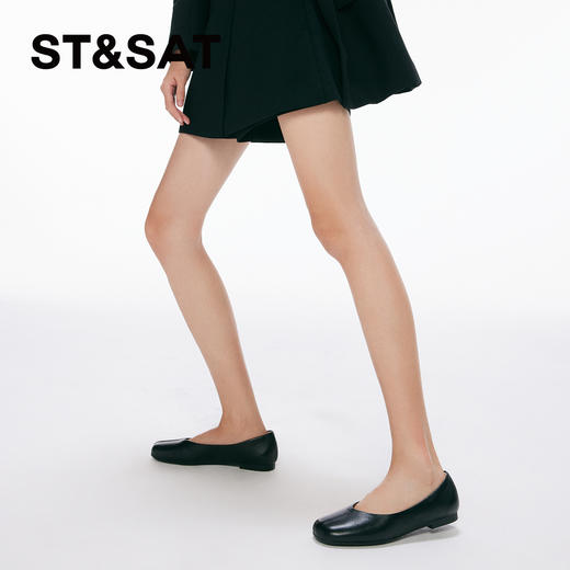 星期六时尚简约百搭通勤平底鞋SS4111115A 商品图4