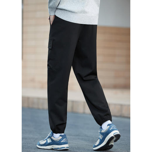 gxgjeans男装休闲裤冬季口袋工装裤宽松潮牌束脚裤子 商品图2