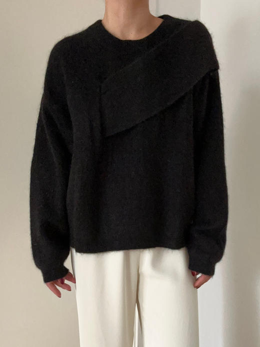 Lynn Gong｜超轻圆领插片针织衫 BK304A0W70 商品图2