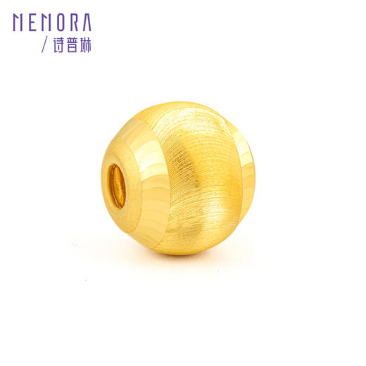 【积分抵值】足金路路通转运珠3D硬金猫眼珠黄金吊坠女款MEMORA诗普琳HPE142001（线上专供） 商品图6