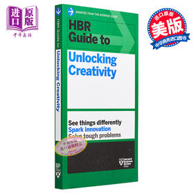 【中商原版】哈佛商业评论指南系列 创造力释放指南 HBR Guide to Unlocking Creativity 英文原版 Harvard Business Review