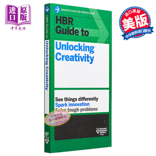 【中商原版】哈佛商业评论指南系列 创造力释放指南 HBR Guide to Unlocking Creativity 英文原版 Harvard Business Review 商品图0