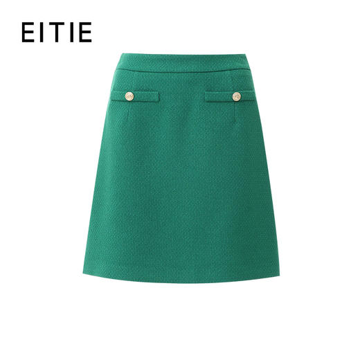 EITIE爱特爱春季新款高腰时尚包臀短裙半身裙7706404 商品图5