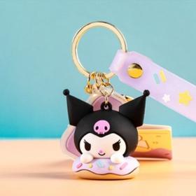 三丽鸥甜甜圈匙扣酷洛米