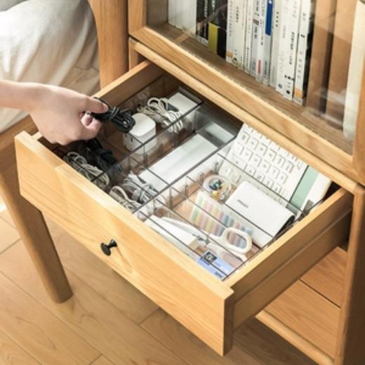 数据线收纳盒分格桌面电源线整理盒手机平板充电器充电线收纳 商品图2