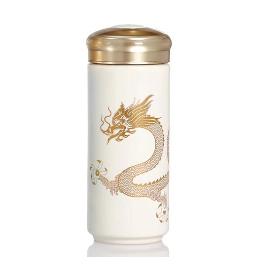 【家居】乾唐轩 鸿运金龙随身杯330ML 商品图3