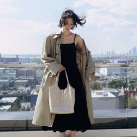 【辛芷蕾同款】品牌直发 APEDE MOD 大号软牛皮托特包花园包菜篮子包