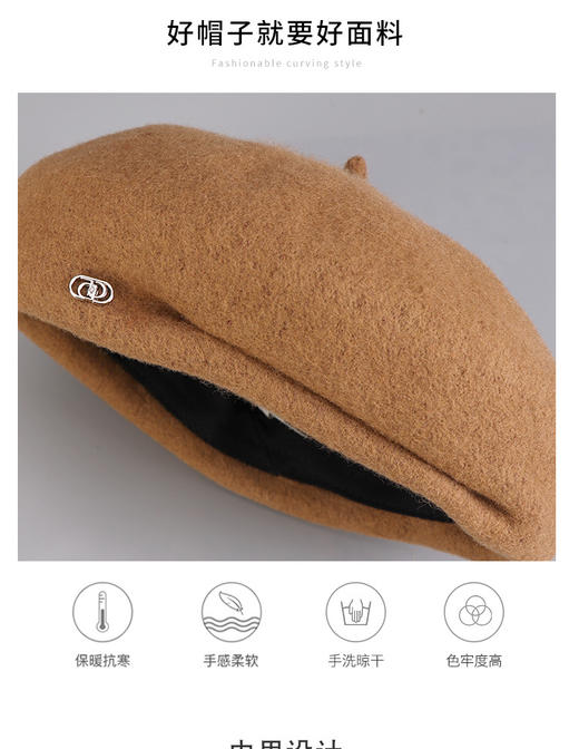 女贝雷帽DF23-A20 商品图9