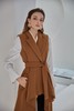 DAMO WANG/王大墨 棕色结构感毛呢马甲 14318 商品缩略图2