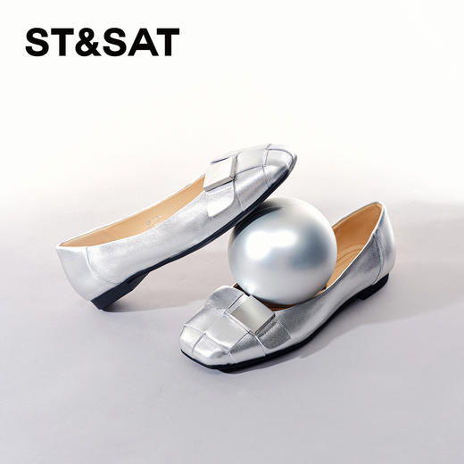 星期六百搭通勤平底单鞋SS4111113A 商品图2