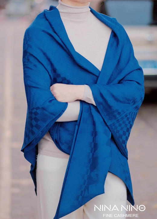 银河系大披肩 黑/蓝/咖三色 商品图1