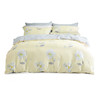 全涤磨毛抗菌四件套1.5m床 DH奶fufu的花-S04(抗菌) 商品缩略图1
