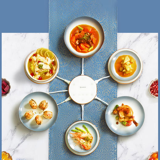 艾美特AIRMATE分体式暖菜板EHF01 商品图1