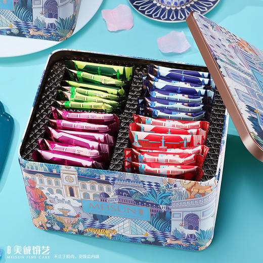 美诚缤纷·西饼礼盒500g#24年货节 商品图1