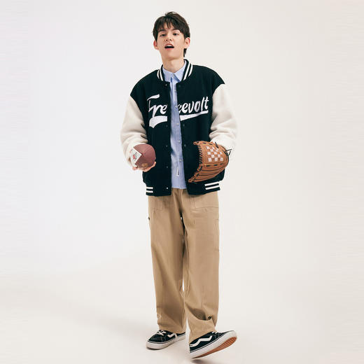 gxgjeans男装冬季热卖夹克外套11D1210128F 商品图2