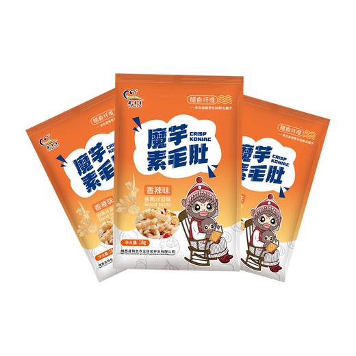 安啧啧·魔芋素毛肚（即食）香辣味 18g*20袋/盒 商品图1