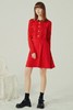 komello 红色木耳边连衣裙 14566 商品缩略图0