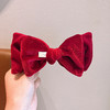 【龙年国风头饰】儿童红色蝴蝶结过年发夹2023新款公主宝石皇冠发卡小女孩过年头饰 商品缩略图7