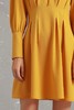 komello 黄色收褶灯笼袖连衣裙 14912 商品缩略图6