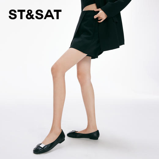 星期六百搭通勤平底单鞋SS4111113A 商品图8